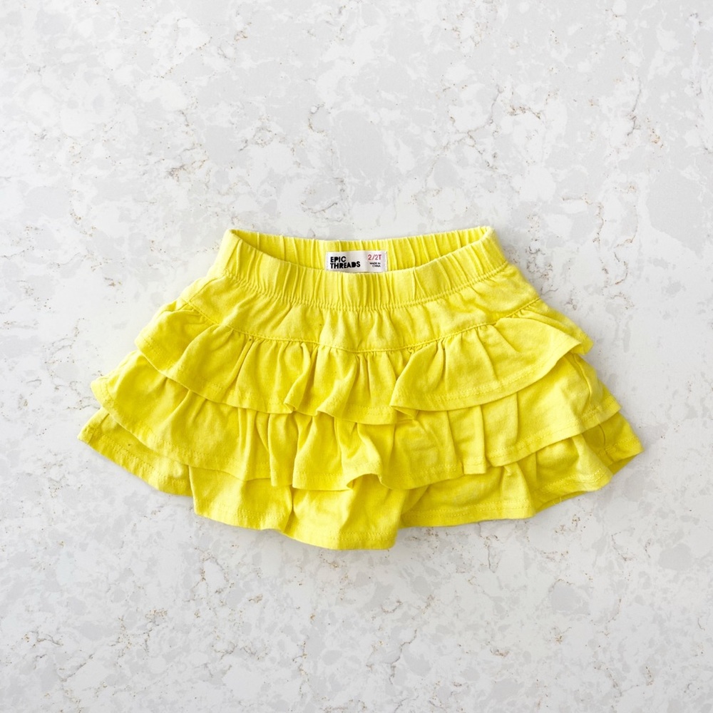 Epic Threads Tiered Cotton Skirt